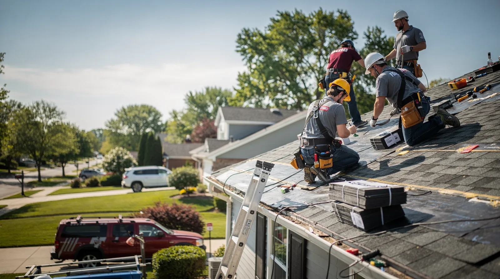 Roof Repair in Freeman Spur, IL around you